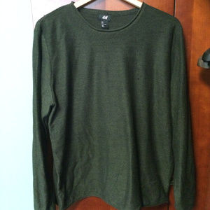 Large Dark Green Sweater